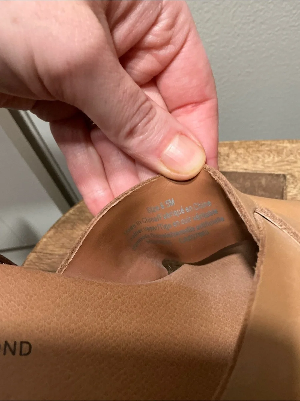 Treasure & Bond Tan Espadrille Wedge Sandals